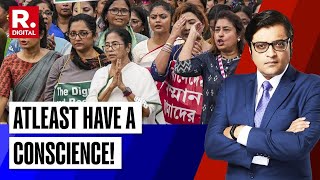 Arnab’s Straight Questions To Mamata As Justice For Abhaya Becomes A National Cause [upl. by Wahlstrom]