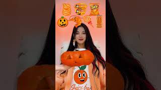 Random Orange food MUKBANG🎃 shorts [upl. by Yde]