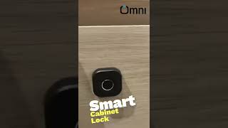 smart cabinet lock  smart drawer lock fingerprint almari lock [upl. by Ellinej]