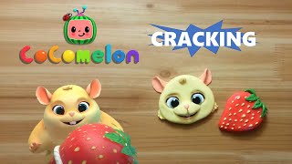 cocomelon jelly bean hamster clay cracking 코코멜론 젤리빈 햄스터 점토 부수기 [upl. by Pack]