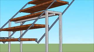 Sketchup mesa estante [upl. by Hibbitts409]