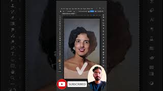 Restore Old Photo Like Magic with Photoshop  Vintage Photo Restoration Tutorial photoshoptutorial [upl. by Solomon622]