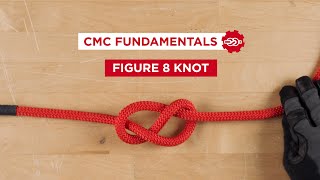 How to Tie a Figure 8 Knot  CMC Fundamentals Learn Your Knots [upl. by Ennaed270]