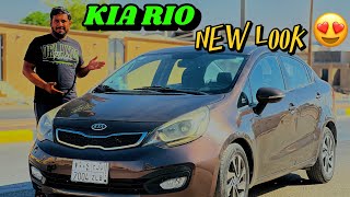 USED CARS IN KSA  LOWEST PRICE CARS KSA  KIA RIO FULL RESTORATION  KIA RIO 2012 PRICE IN KSA [upl. by Esenwahs213]