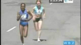 Boston Marathon 2008 Womens Finish [upl. by Layton]