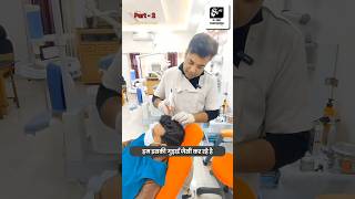 Hair Caring Tips Hair Treatment by Meso therapy in men Women shorts [upl. by Llenhoj]