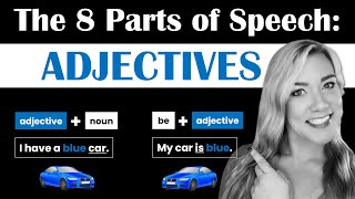 The Parts of Speech Adjectives  Basic English Grammar for Beginners [upl. by Per729]