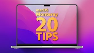 macOS Monterey 20 Tips Tricks amp Features You Might Have Missed [upl. by Audley]