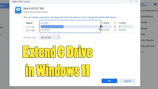 How to Extend C Drive in Windows 11 2 METHODS [upl. by Uahc854]