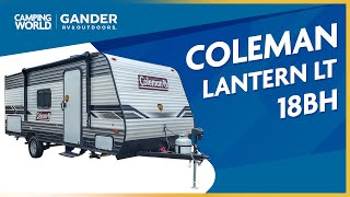 2022 Coleman Lantern LT 18BH  Travel Trailer  RV Review Camping World [upl. by Nic]