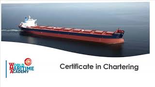 Certificate in Chartering [upl. by Salinas]