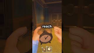 HOW TO USE THE NEW ALARM CLOCK IN DOORS shorts [upl. by Navets495]