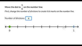 Fractions on number line widget Hindi  Class 6 India  Khan Academy [upl. by Etnuahc]