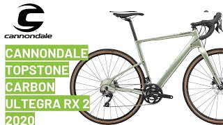 Cannondale Topstone Carbon Ultegra RX 2 2020 bike review [upl. by Amadas421]