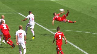 Xherdan Shaqiri CRAZY Goals [upl. by Collayer]