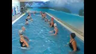 Acquagym con Deborah nella piscina Kleb Sarzana [upl. by Hulburt]