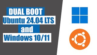 How to dual boot Ubuntu 2404 LTS and Windows 1011 [upl. by Laurena]