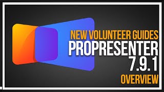 ProPresenter 7 Overview For New Users [upl. by Ahsinit]