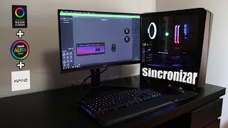 Como Sincronizar TODO o RGB do PC [upl. by Misti774]