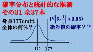 確率統計31（正規分布表の使い方 絶対値確率） [upl. by Elna998]