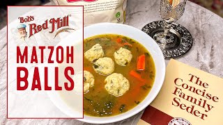 Gluten Free Matzoh Balls Recipe [upl. by Hennessey]