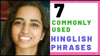 7 commonly used hinglish phrases  Hinglish phrases made as well as used by Indians only [upl. by Sharla]