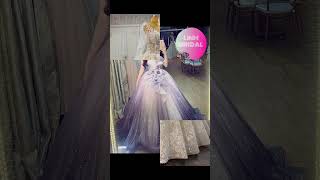 beautiful ball gown design ll anjum official [upl. by Esorrebma596]