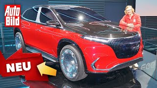 MercedesMaybach Concept EQS  Erster ElektroMaybach wird ein SUV  Vorstellung mit Andreas Huber [upl. by Euell]