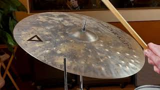 20quot Istanbul Agop Xist Dry Dark Crash Cymbal 1370g [upl. by Naginnarb]