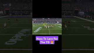 Nuss To Lacy For The TD 🐯 lsu football lsufootball geauxtigers collegefootball shorts [upl. by Vevine112]