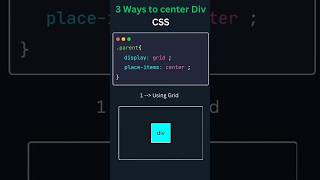 3 ways to center Div css html [upl. by Assilanna]