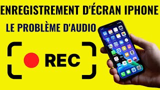 Comment régler le problème daudio lors de lenregistrement décran sur iPhone [upl. by Sinoda]