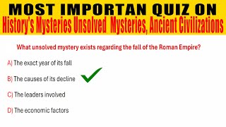 Historys Mysteries  Unsolved Mysteries Ancient Civilizations [upl. by Ayet704]