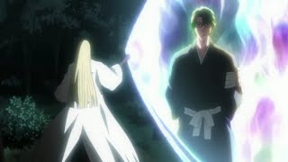 Bleach Badass Moment  Shinji just being cold to Aizen [upl. by Enitsirc723]