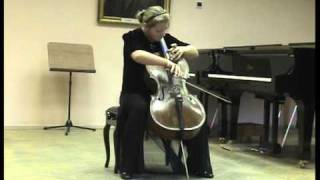 Sushchenko Elizaveta Piatti Cello Caprice 12 e moll [upl. by Acirahs]