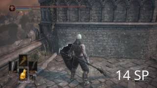 Souls Tech  Splitleaf Greatsword Helicopter Attack Range  Wall test [upl. by Darelle964]