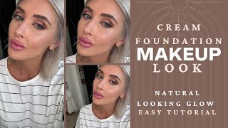 GRWM While I Use The New Cream Foundation [upl. by Radek]