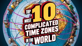 Top 10 Most Complicated Time Zones in the World [upl. by Danieu]