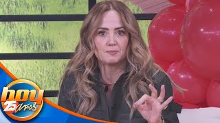 “Ya párenle” Andrea Legarreta se muestra molesta por los rumores de su separación  Programa Hoy [upl. by Rumilly]