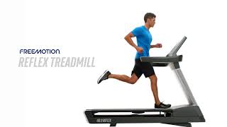 t10 9 Reflex Treadmill Slow Motion Video [upl. by Atirhs279]