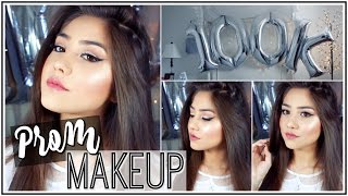 Prom Makeup for ANY Color Dress  100000 SUBCRIBERS ♡ xlivelaughbeautyx [upl. by Candida]