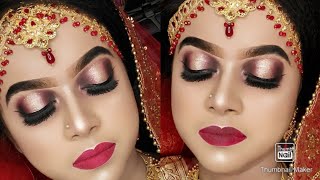 bridal Makeup tutorial  Nadias Makeover [upl. by Notyal]