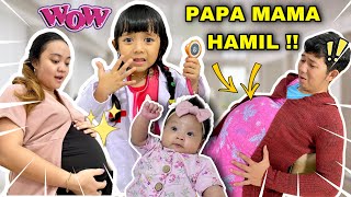 MAMAH HAMIL VS PAPAH HAMIL MELAHIRKAN ADEK LAGI  24 Jam Menjadi Ibu Hamil [upl. by Asil]