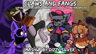 quotClaws and Fangsquot  Soporific V2 x Chainsaw Maniac x Hairball x Metamorphosis FNF Mashup [upl. by Frangos346]