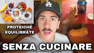 3 COLAZIONISPUNTINI PROTEICI e EQUILIBRATI SENZA CUCINARE PRONTI in 30 SECONDI [upl. by Ruenhcs803]