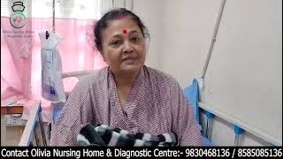 Varicose Veins Patient Reviews  Olivia Nursing Home amp Diagnostic Centre  Dr Prosenjit Choudhury [upl. by Nyllek]