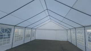 Budget 20x40Ft6x12m PE Party tent [upl. by Ehtylb]