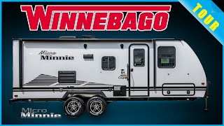 2020 Winnebago Micro Minnie 2108 FBS RV Tour with specs amp owner interview [upl. by Tlevesoor]