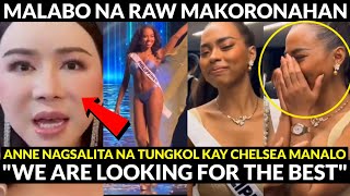 Anne Jakrajutatip NAGSALITA NA Chelsea Manalo MALABO NA RAW MAKORONAHAN sa Miss Universe 2024 [upl. by Bennink]