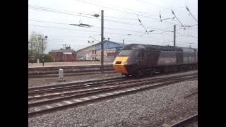 The Class 43 HST CrossCountry Nos4330143321 was arriving at York Railway Station [upl. by Annaegroeg474]